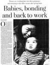 Babies, bonding and back to work, Chicago 

Tribune